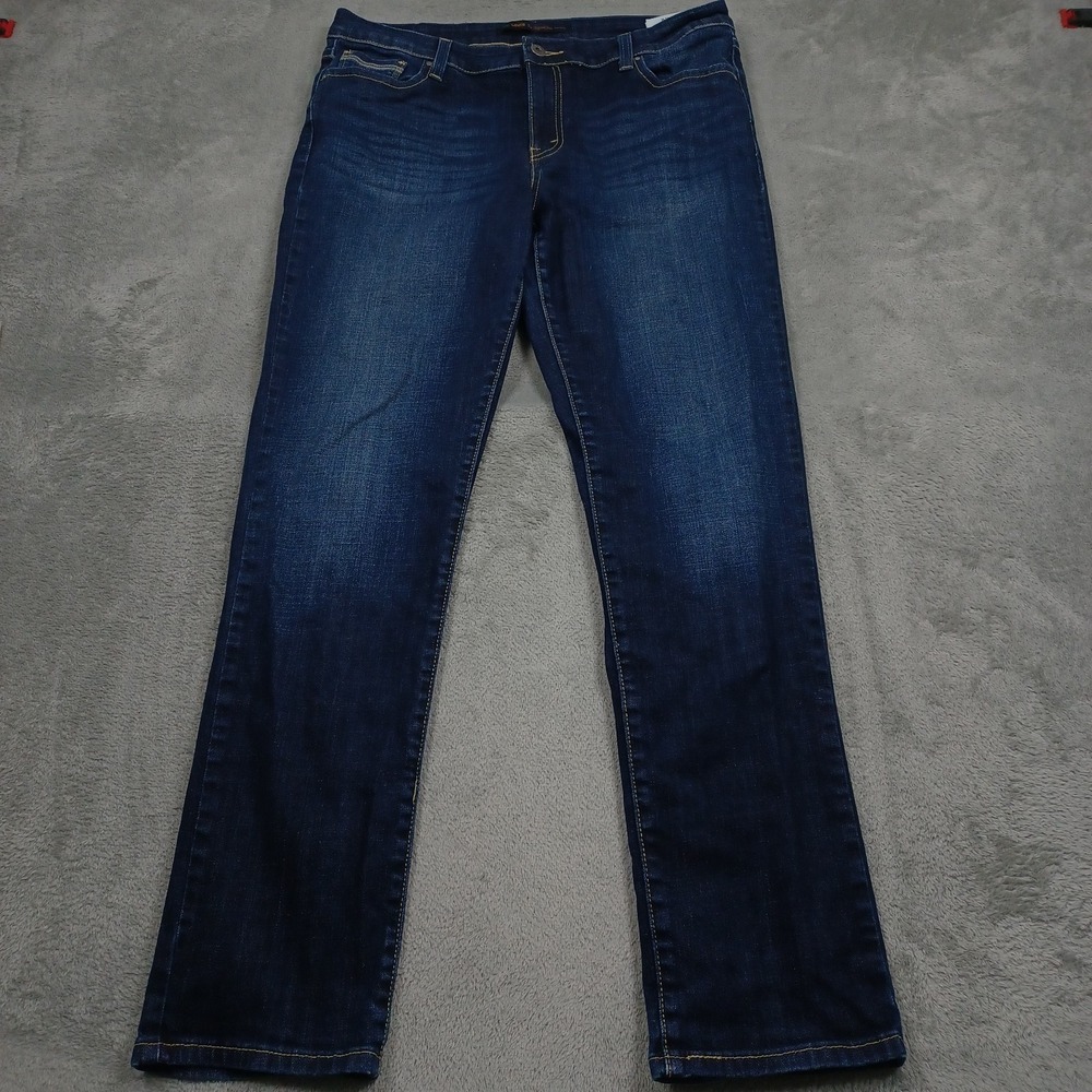 Levis Jeans Womens 14 Blue Denim Mid Rise Skinny Casual Modern Pockets